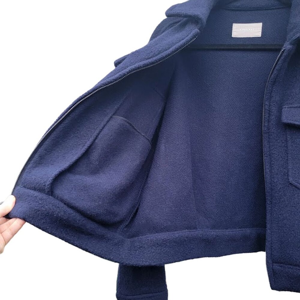 Everlane Navy Jacket - Picture 4 of 5
